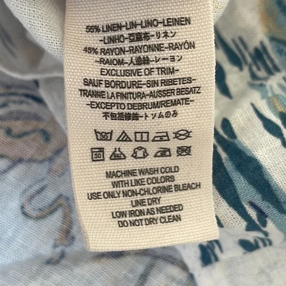 Free People Beach Party Flamingo Midi Linen Blend Dress - Picture 14 of 16